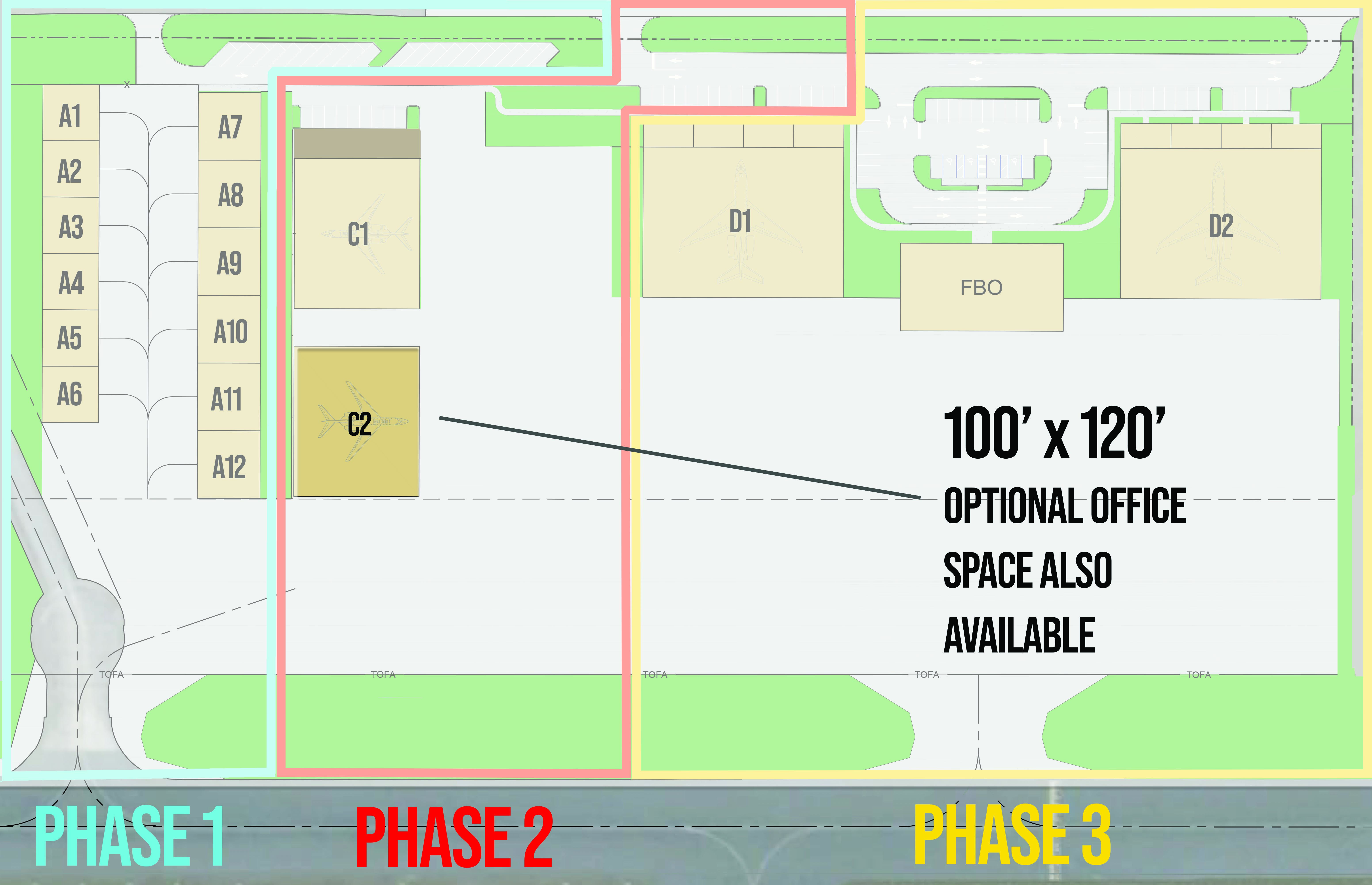 12,000 sq ft Build-to-Suit Hangar - Tampa Bay, FL Area