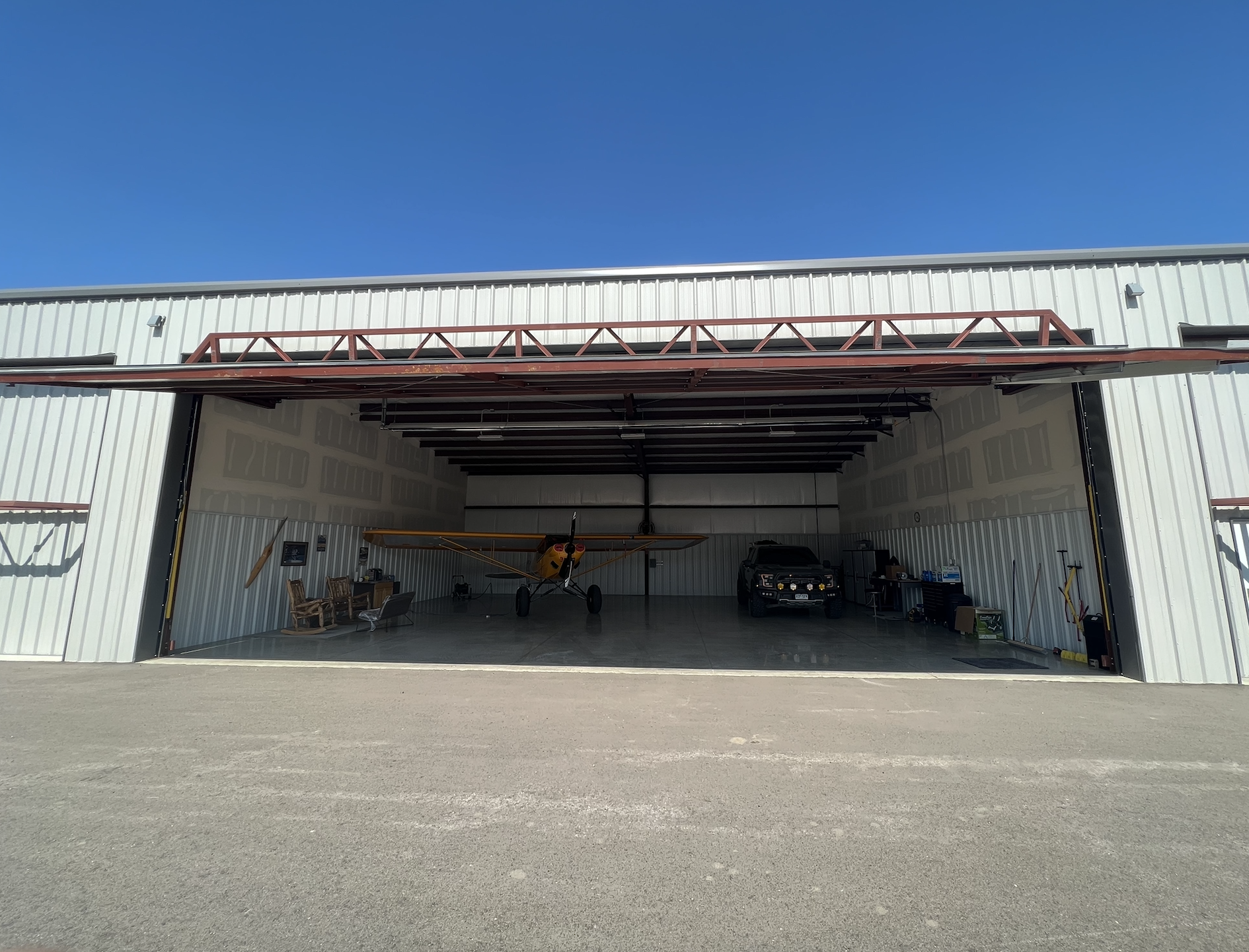 Newly Constructed Hangar at Greeley-Weld County Airport (KGXY)