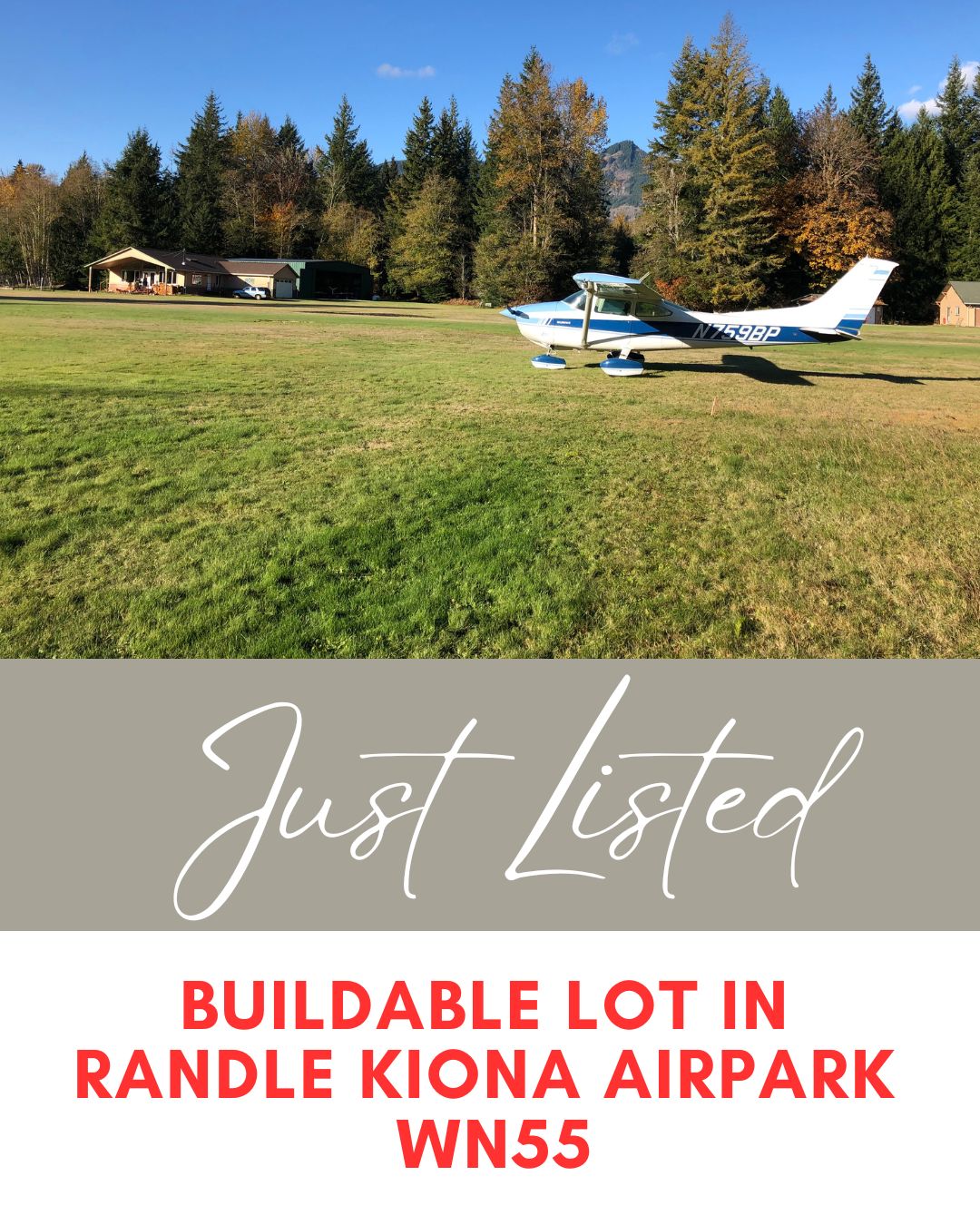 Runway Lot for Sale