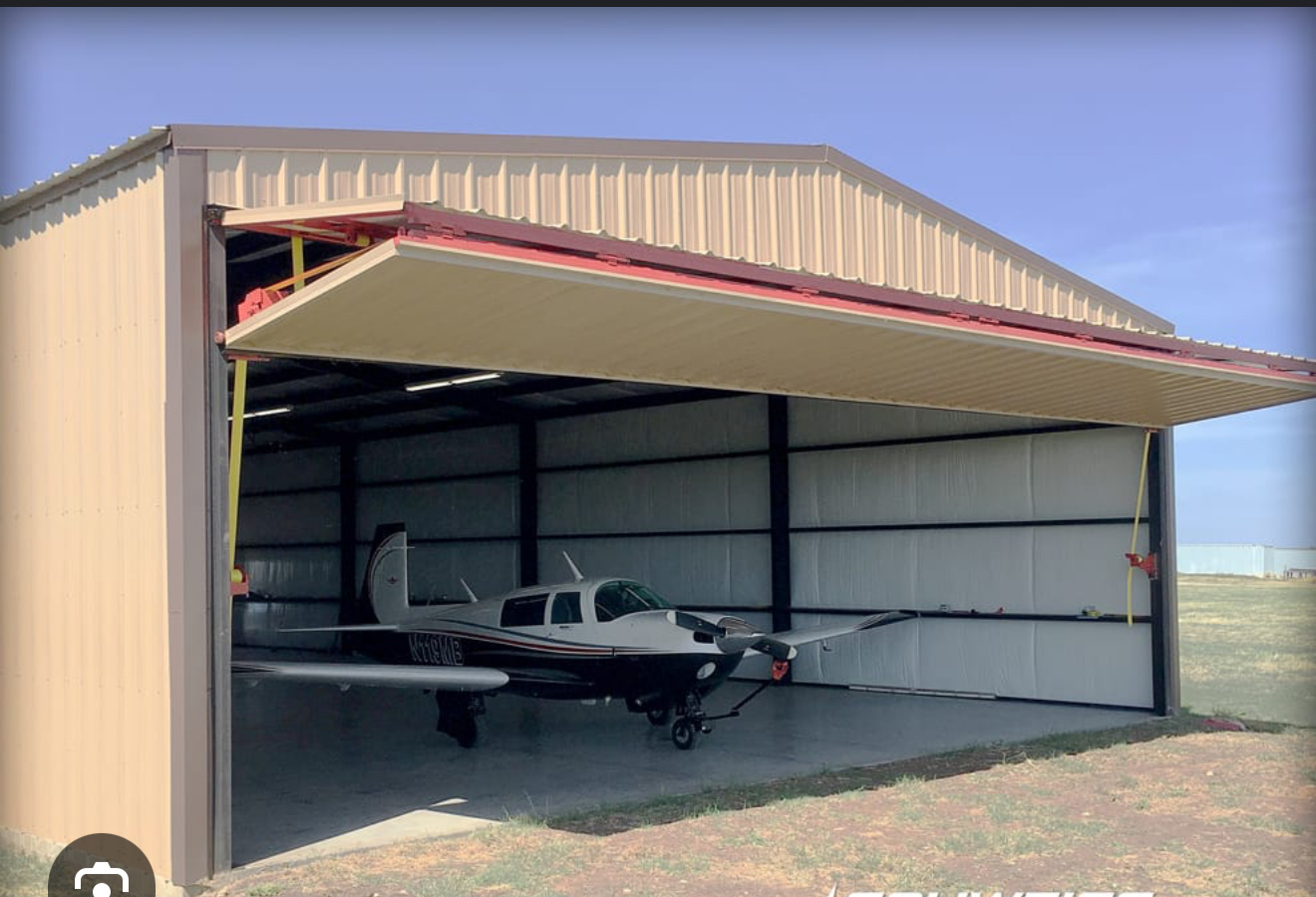 40x40 airplane hangar