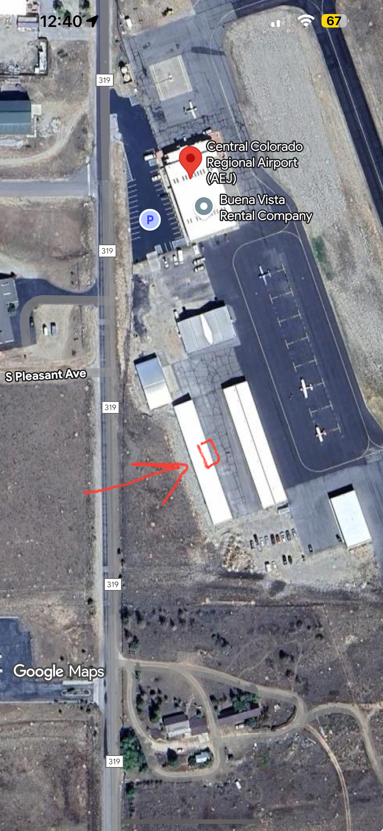 T hangar for sale