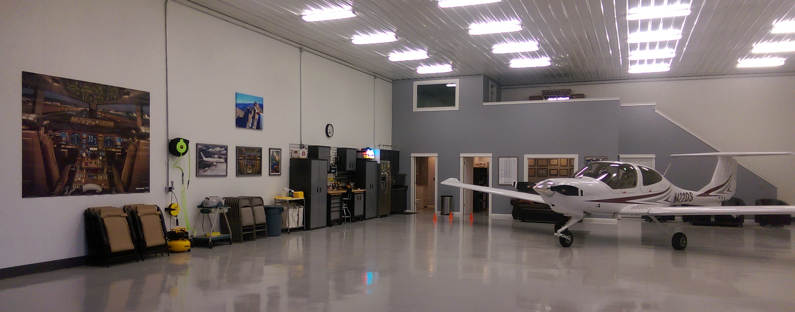 Beautiful BZN Hangar