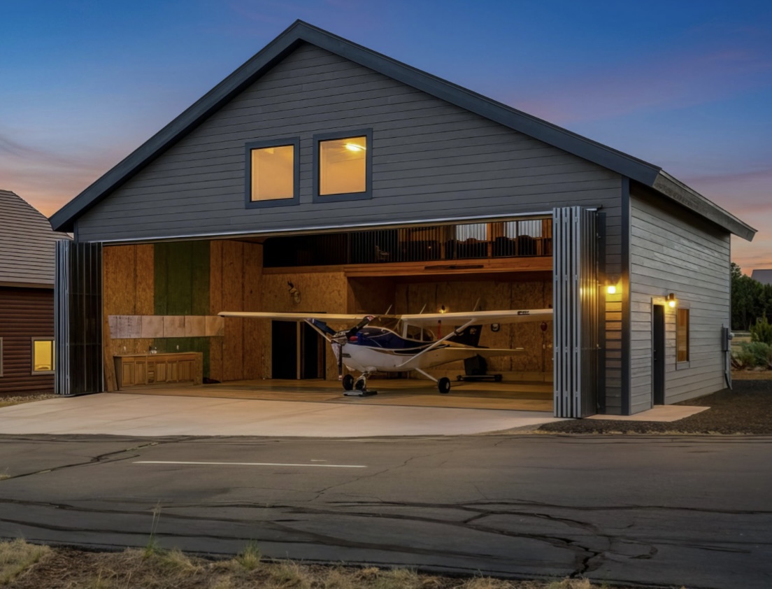 New SIPS hangar Overgaard AZ