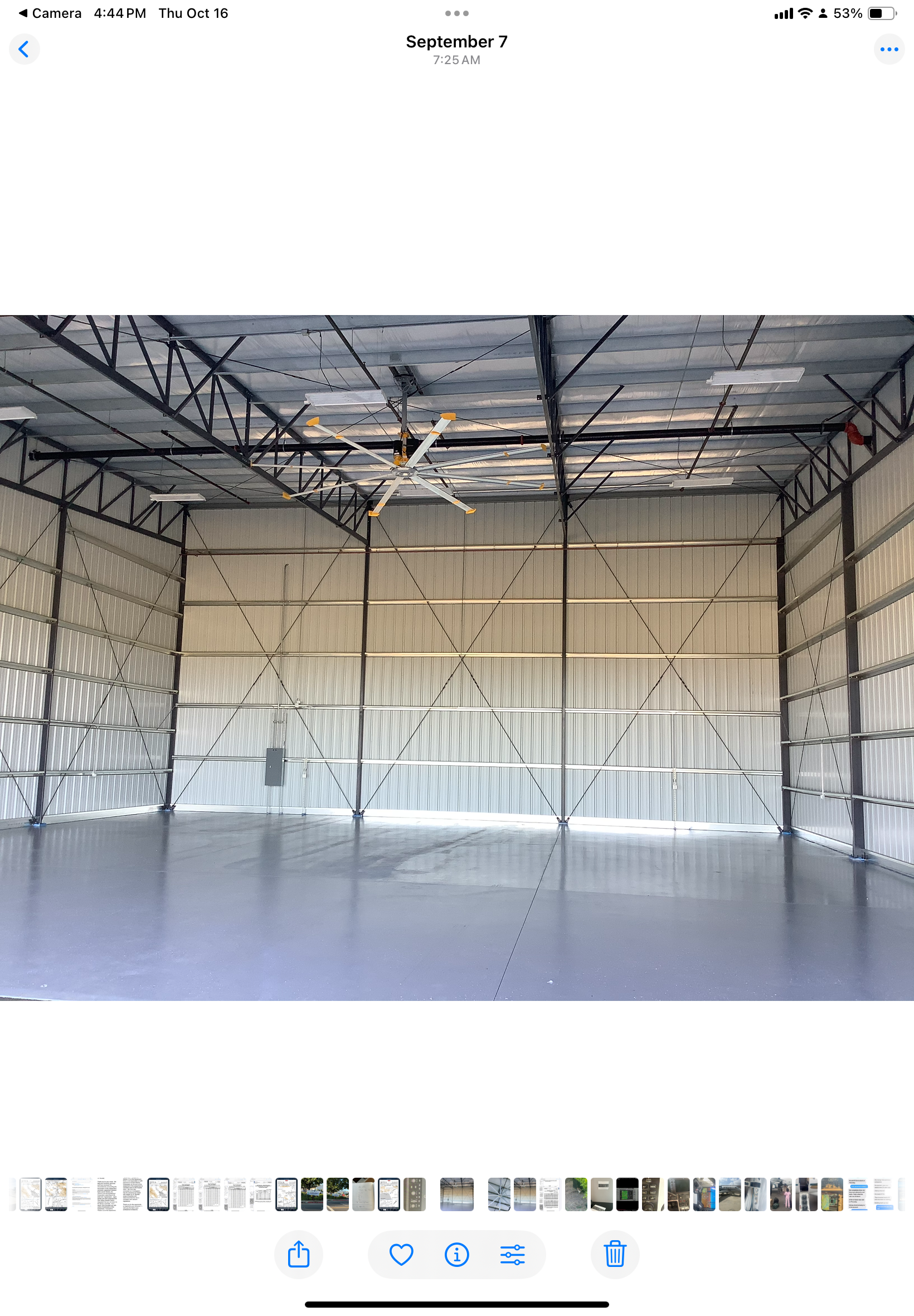 Hangar for rent 