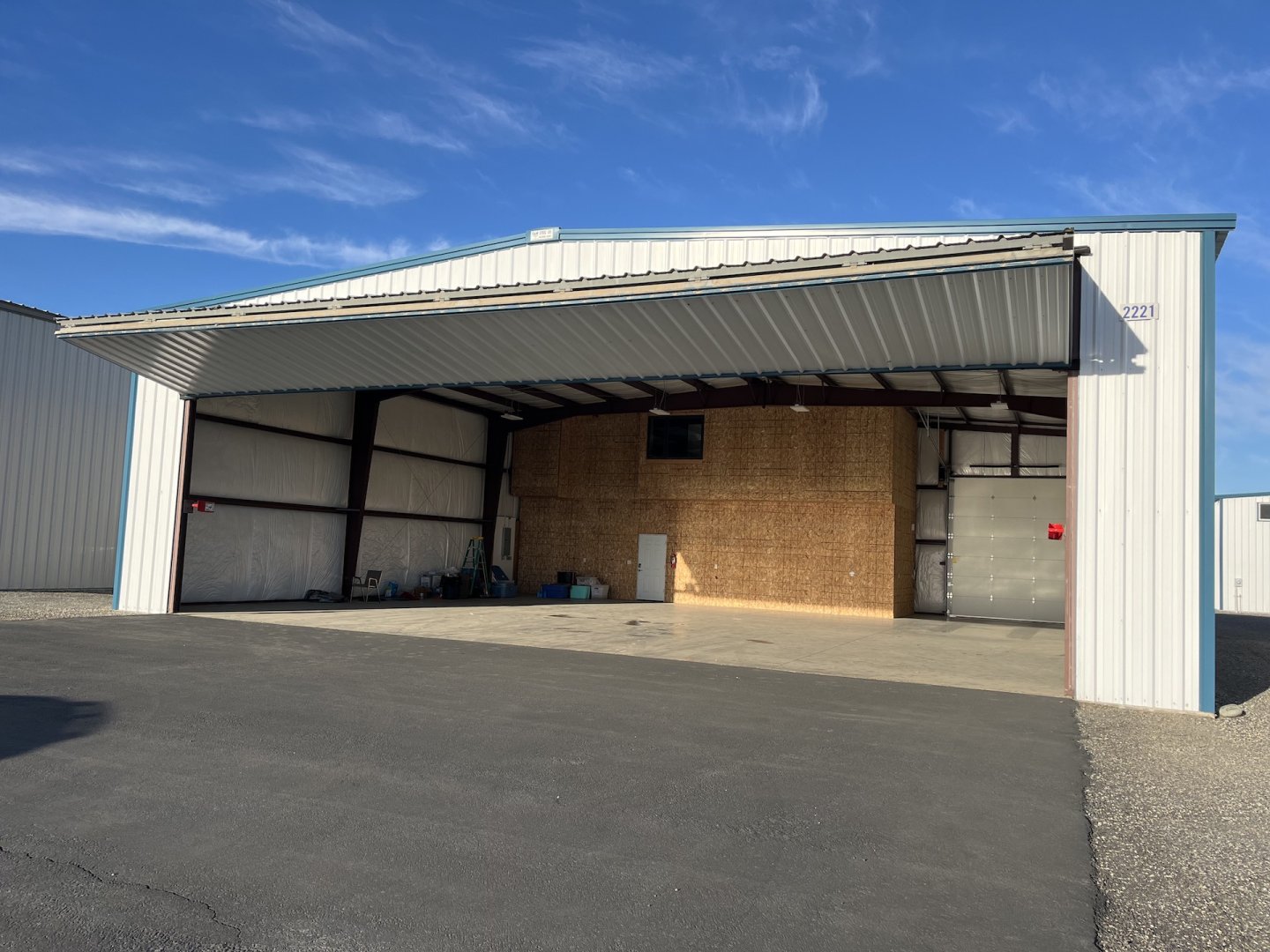 60' x 60' Hangar at Richland, WA Municipal Airport