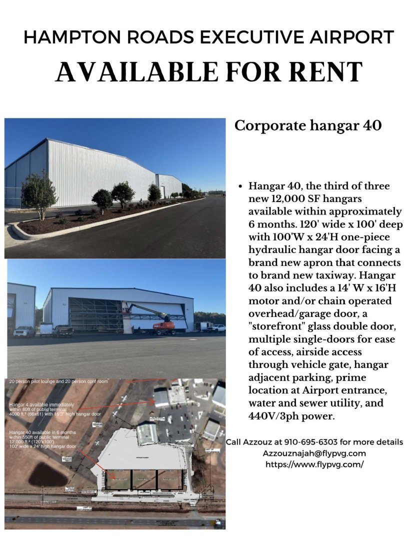 Corporate Hangar Building - New