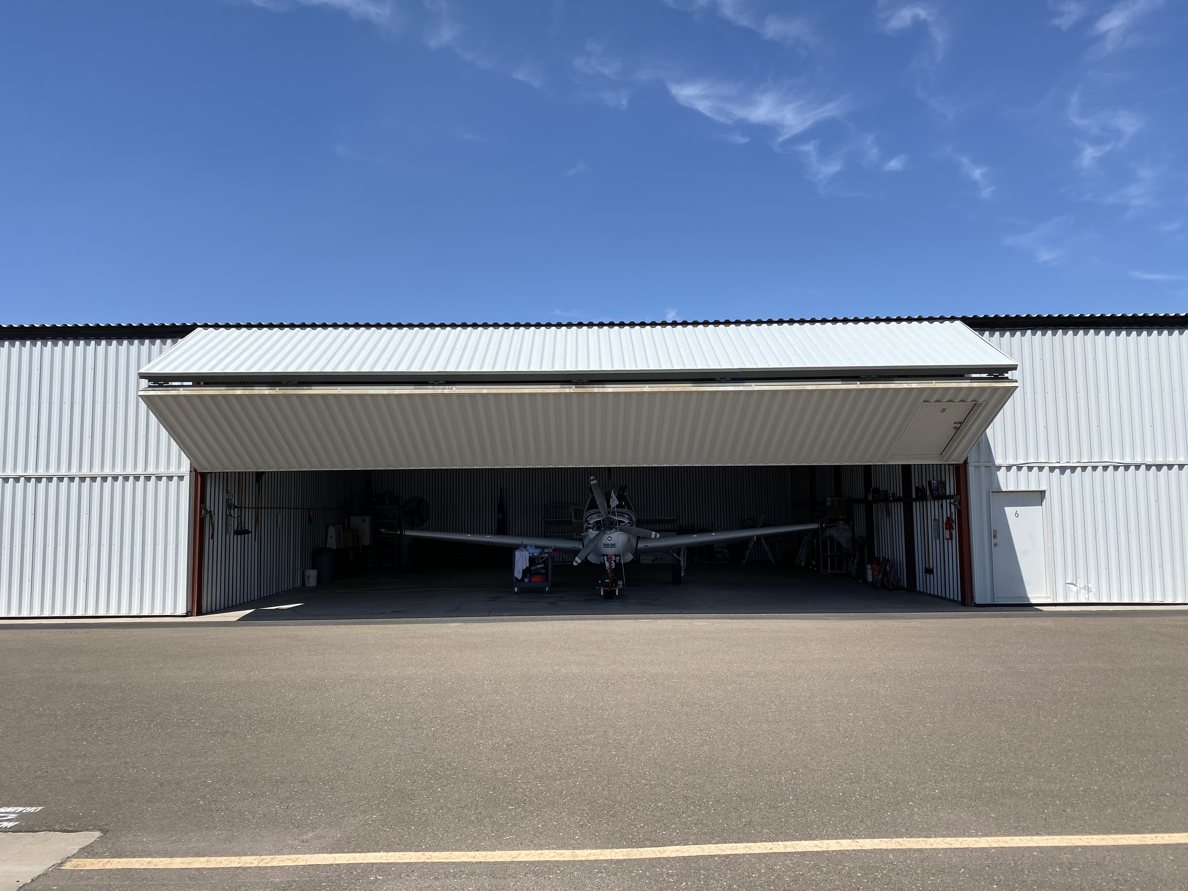 Large T Hangar 