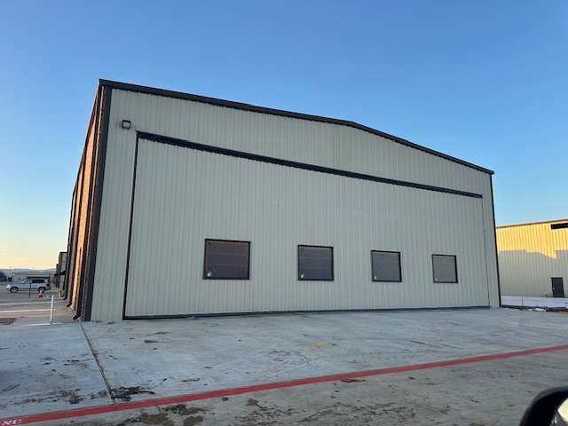 Hangar Under Construction
