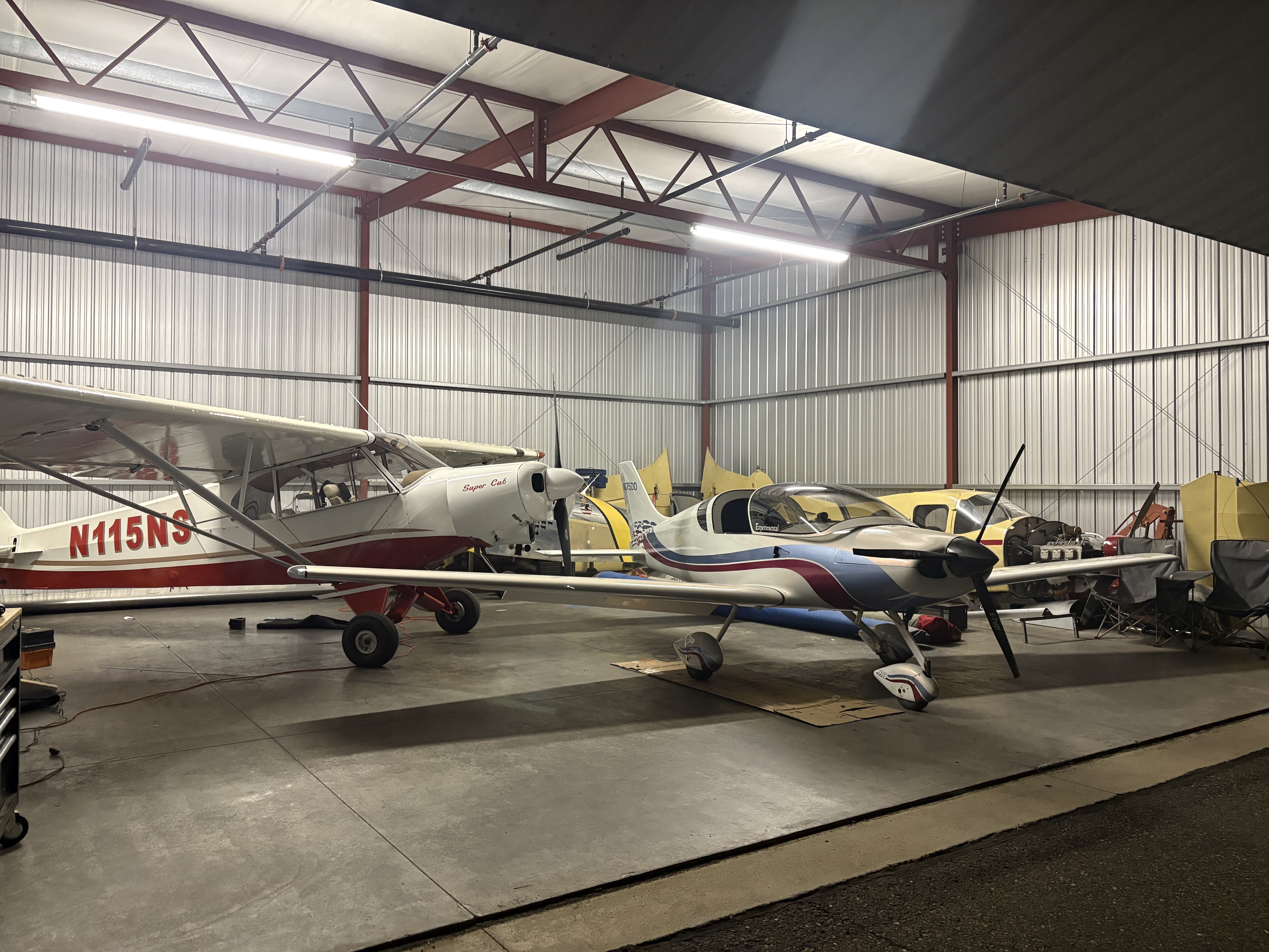 Spacious Hangar at KPRC