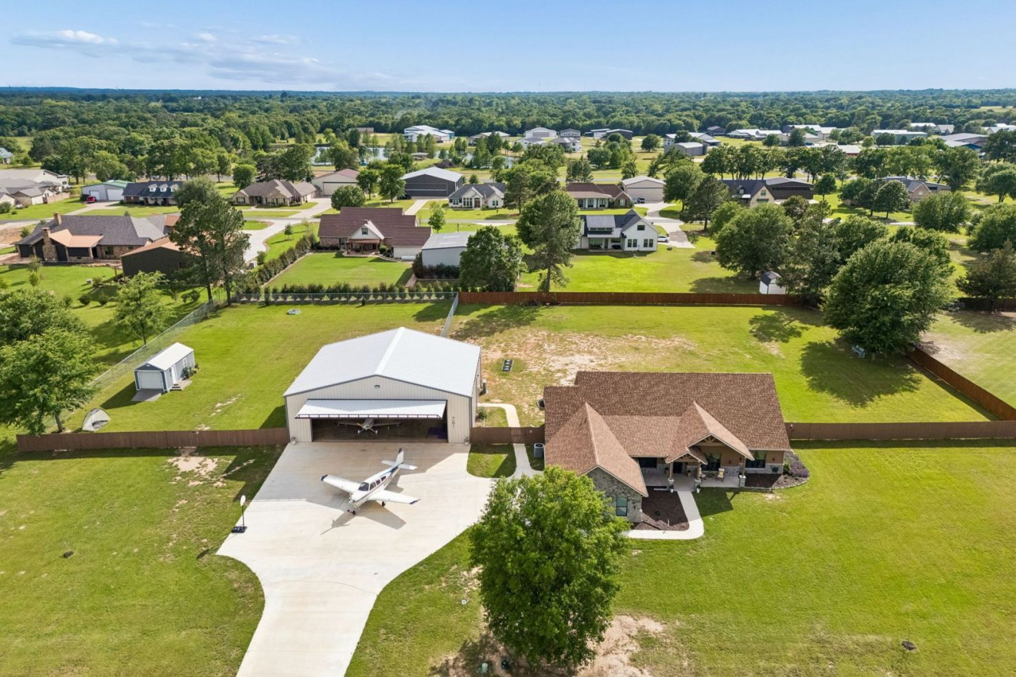 Tailwind Airpark Custom Built Home 