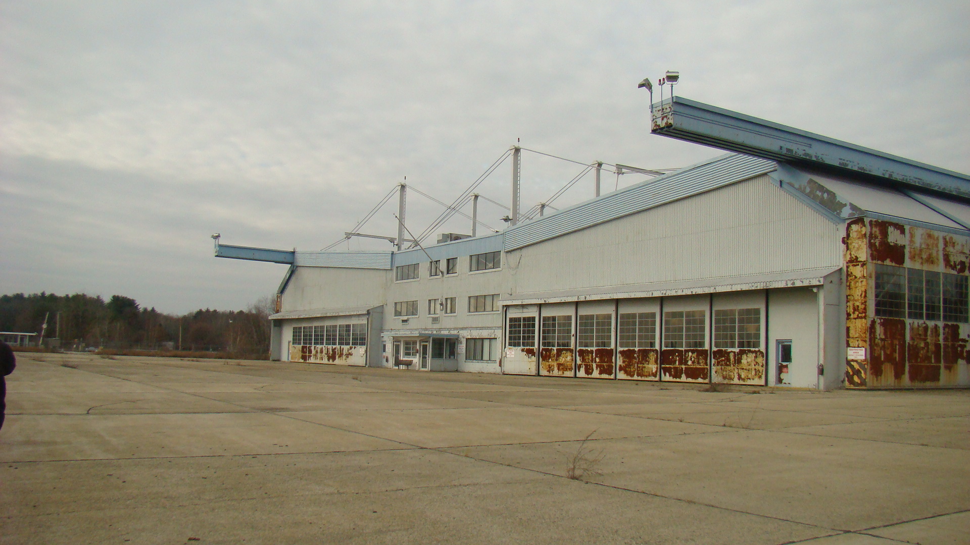 Former Navy Aviation Hangar For Sale
