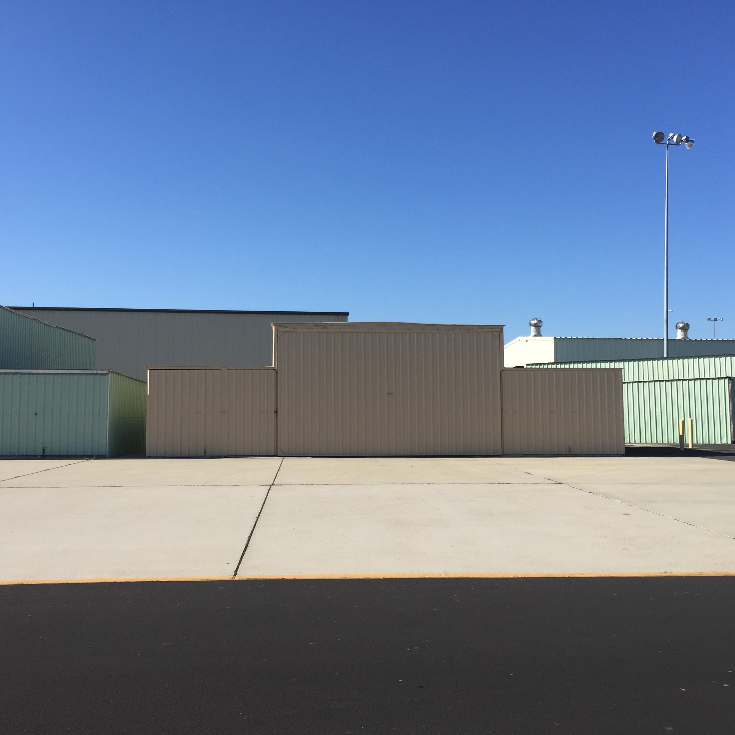 Large Executive 2 Private Owned Hangar for rent will fit twin engine