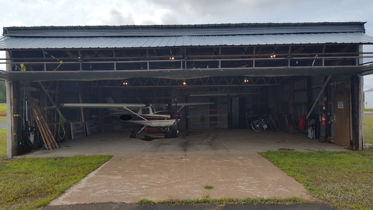Hangar for sale, Grantsburg WI