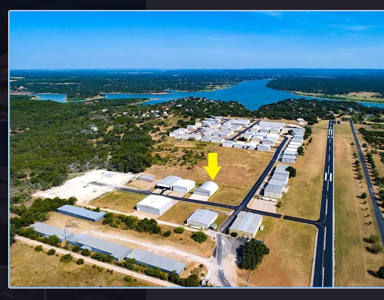 Spicewood Hangar Space Open