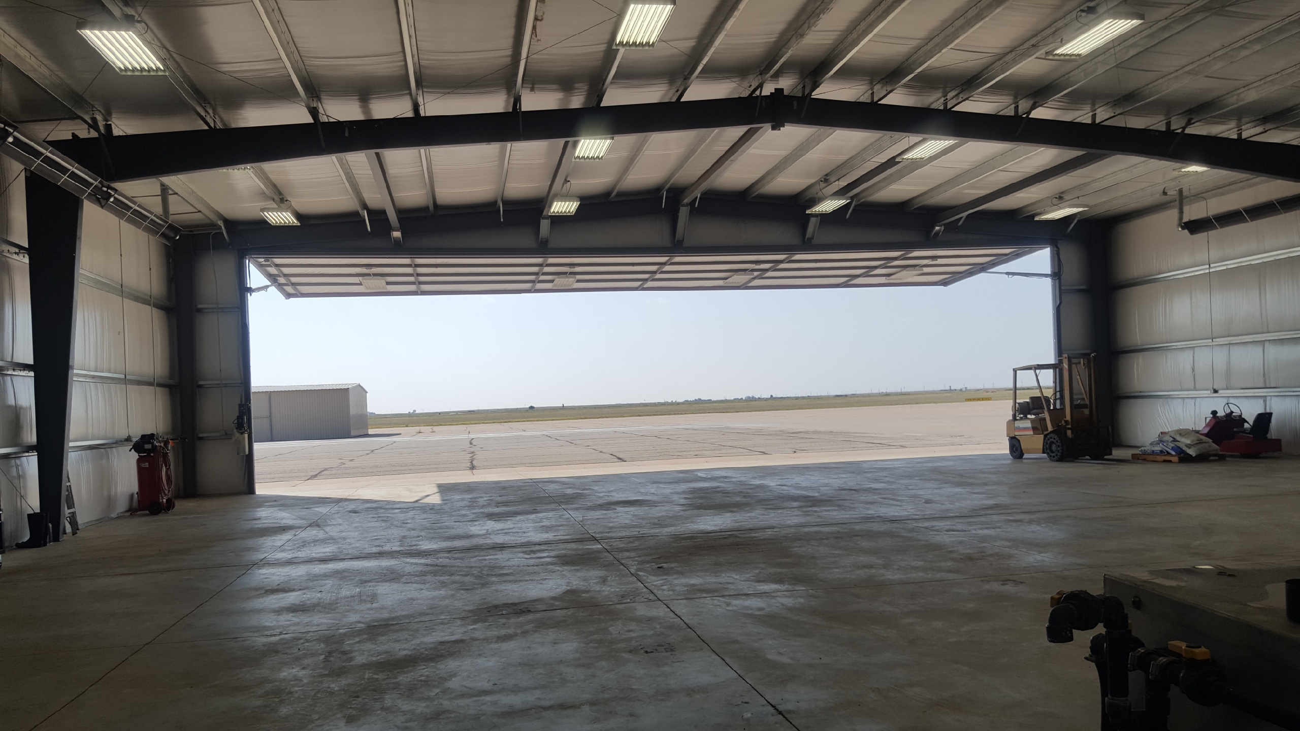 Steel, Insulated Hangar