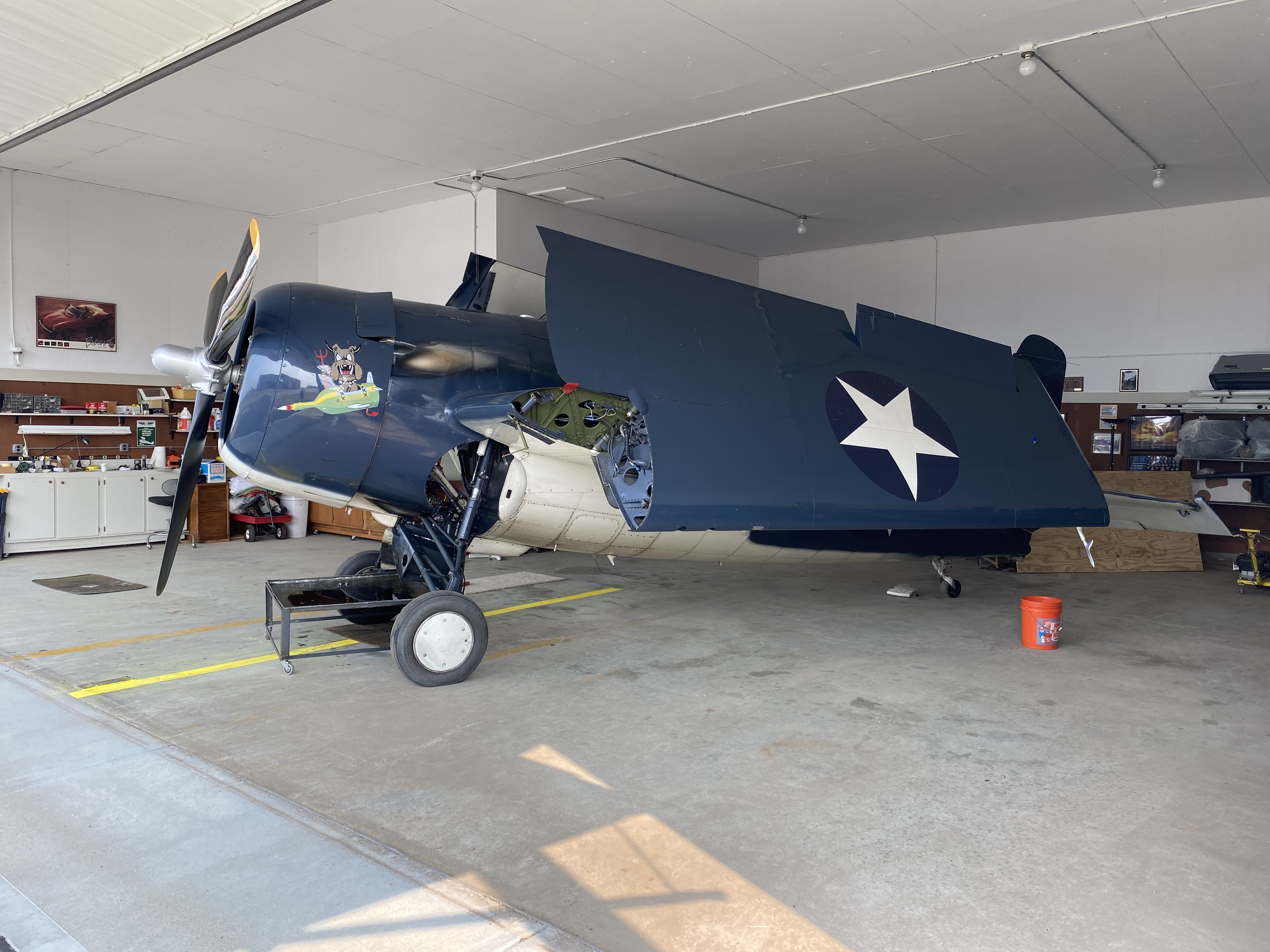 Flying Cloud Heated Hangar