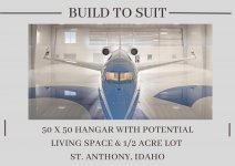 Hangar for Rent in St. Anthony , ID