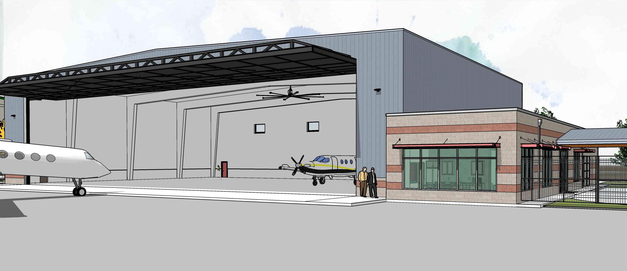 Hangar in b
