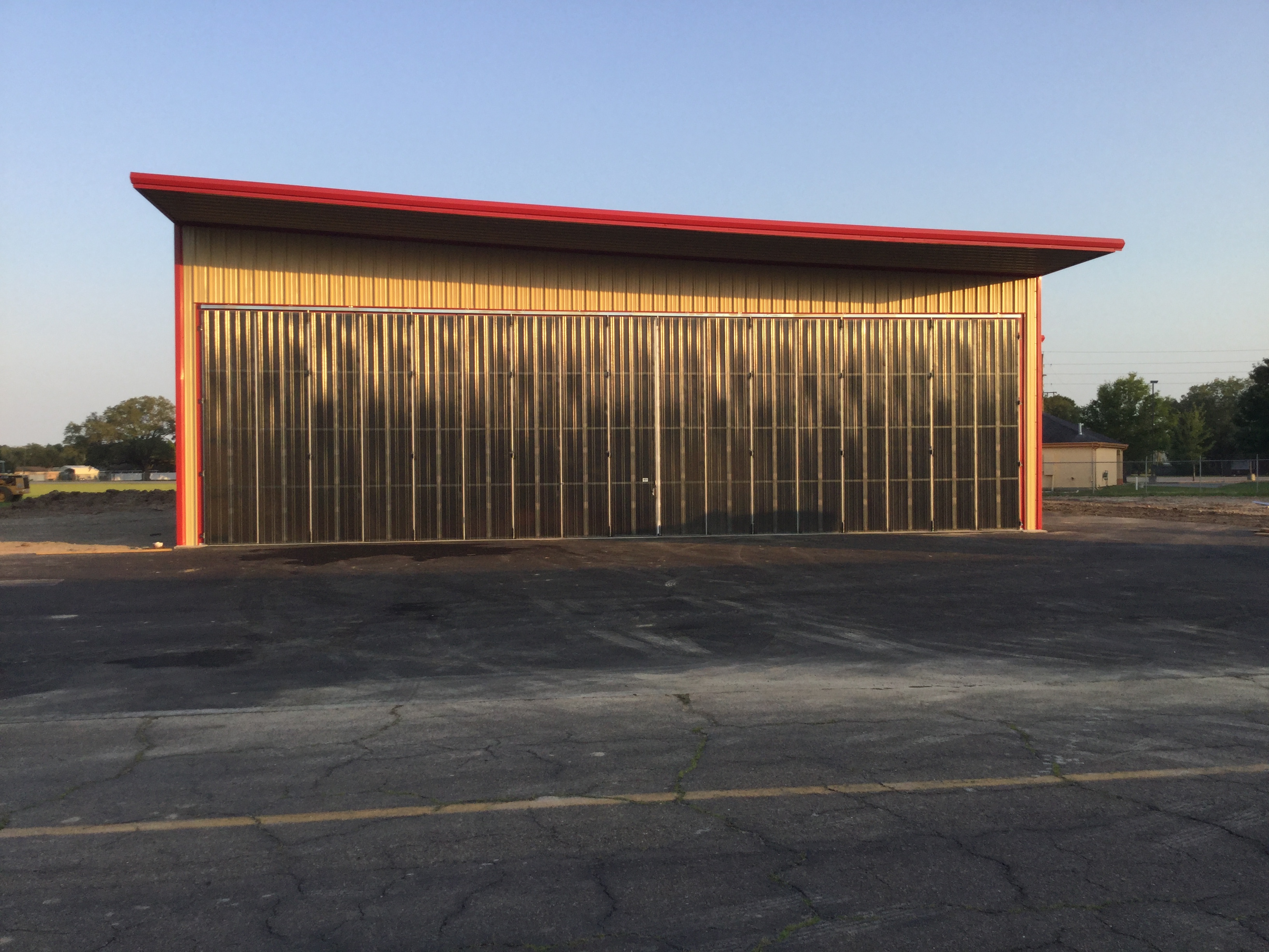 Hangar in a