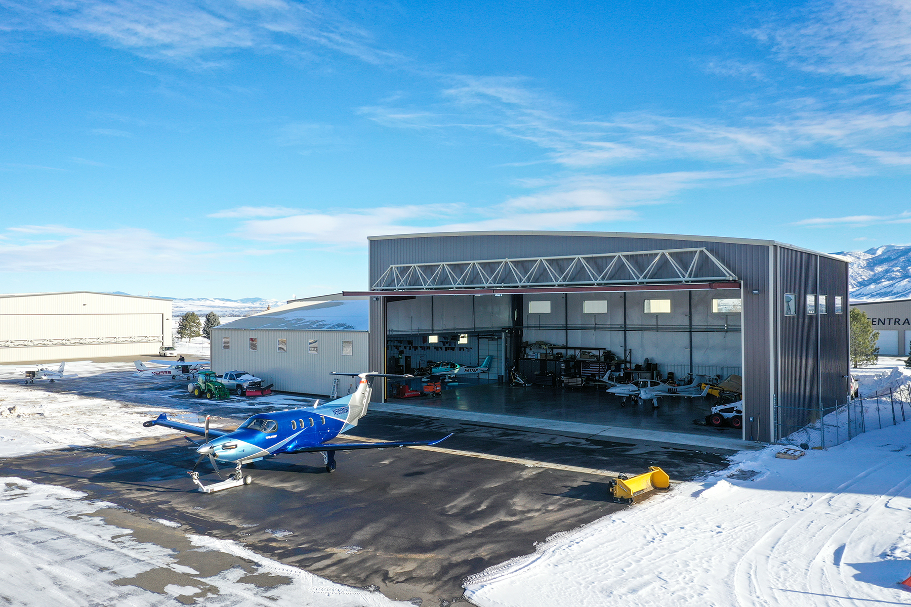 Hangar in 