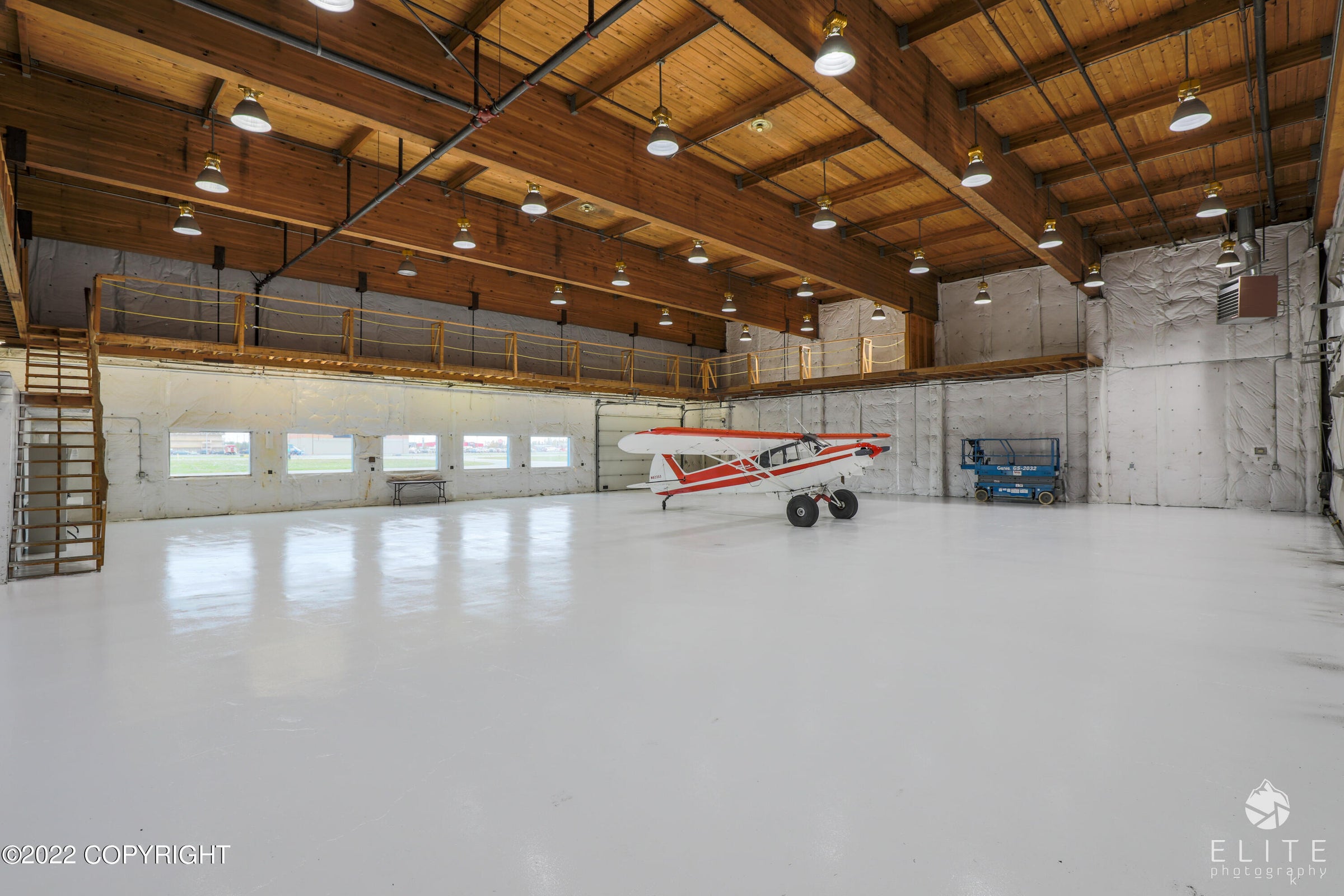 Hangar in a