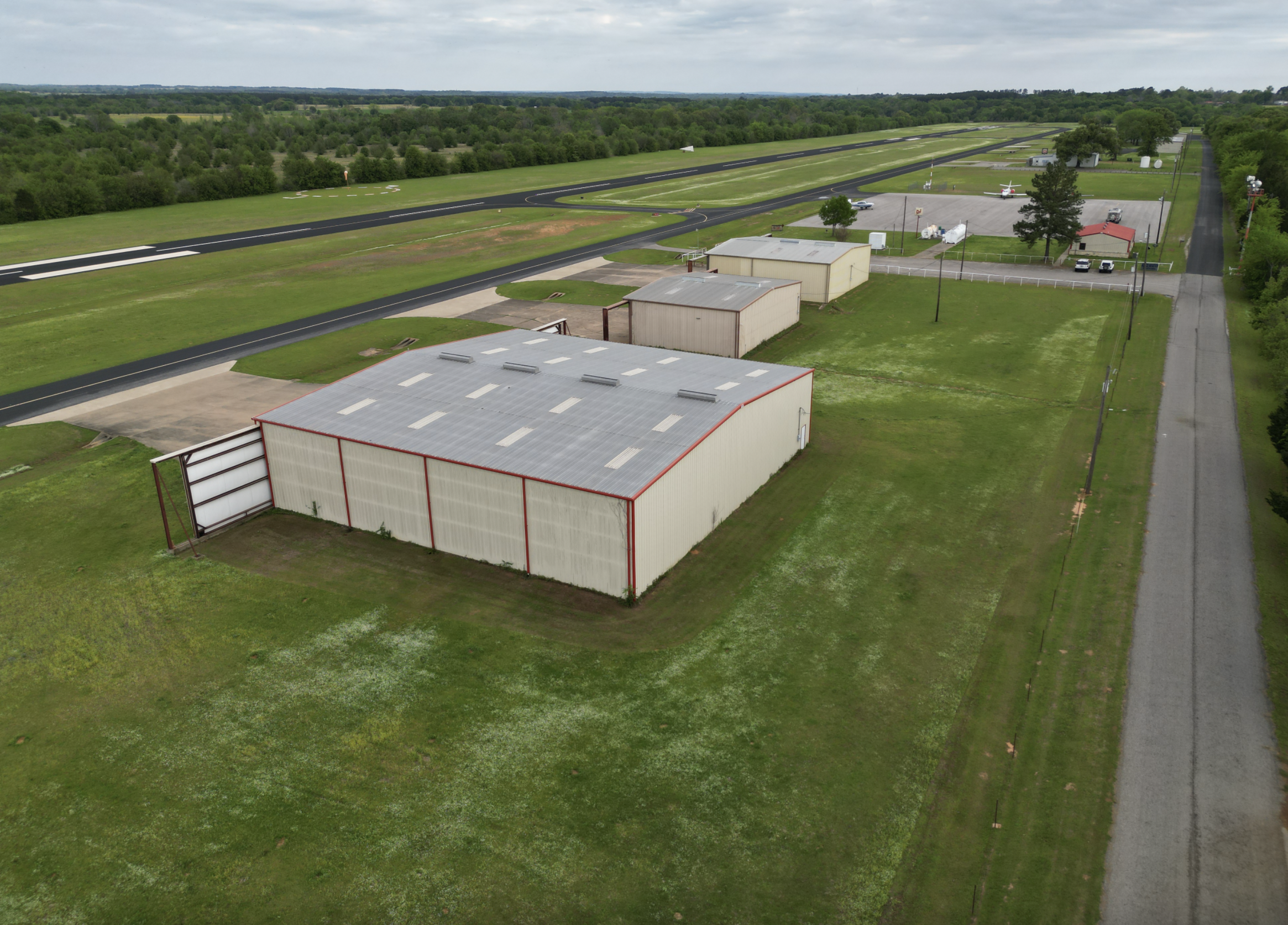 Hangar in a