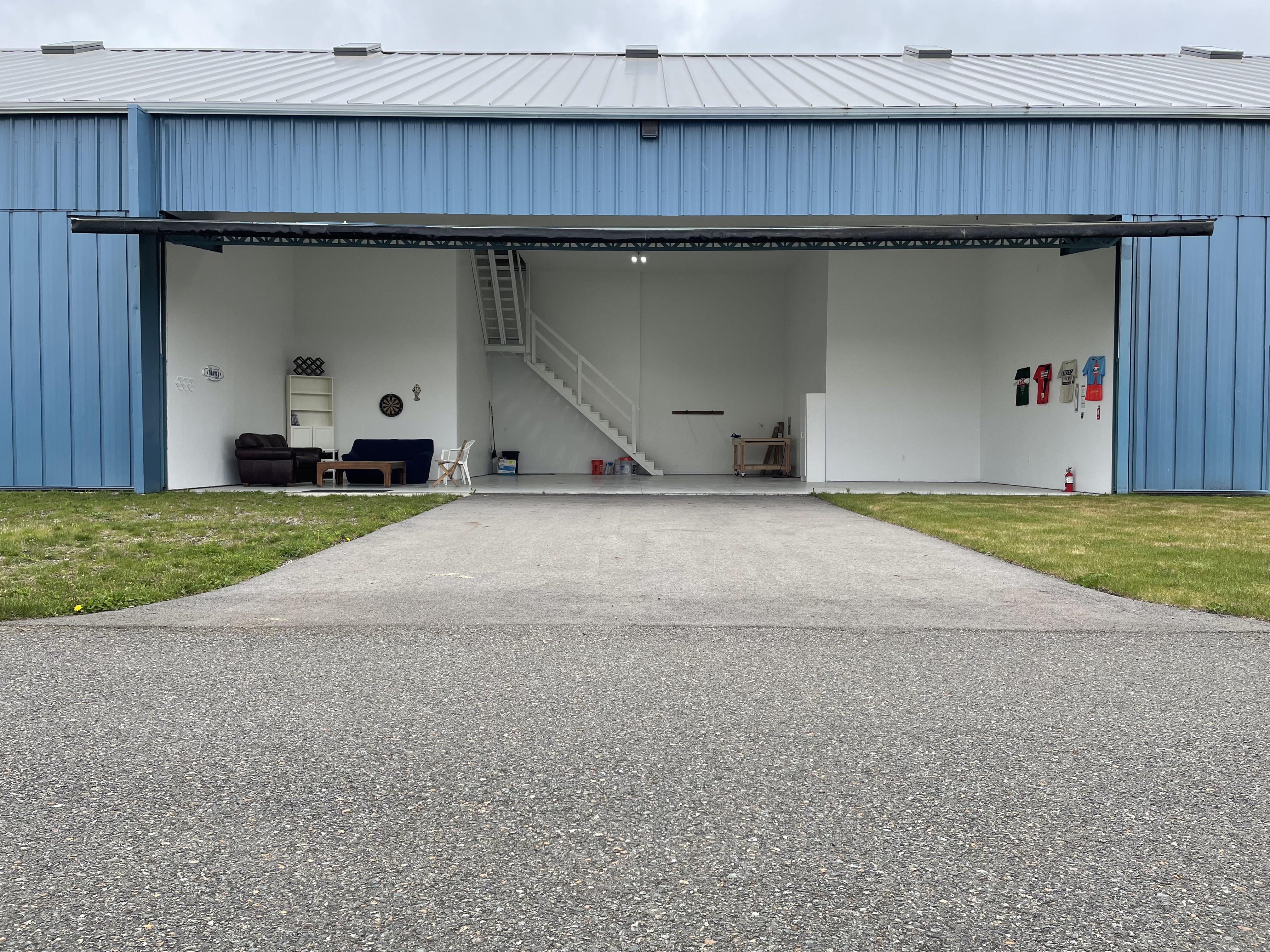 Hangar in a