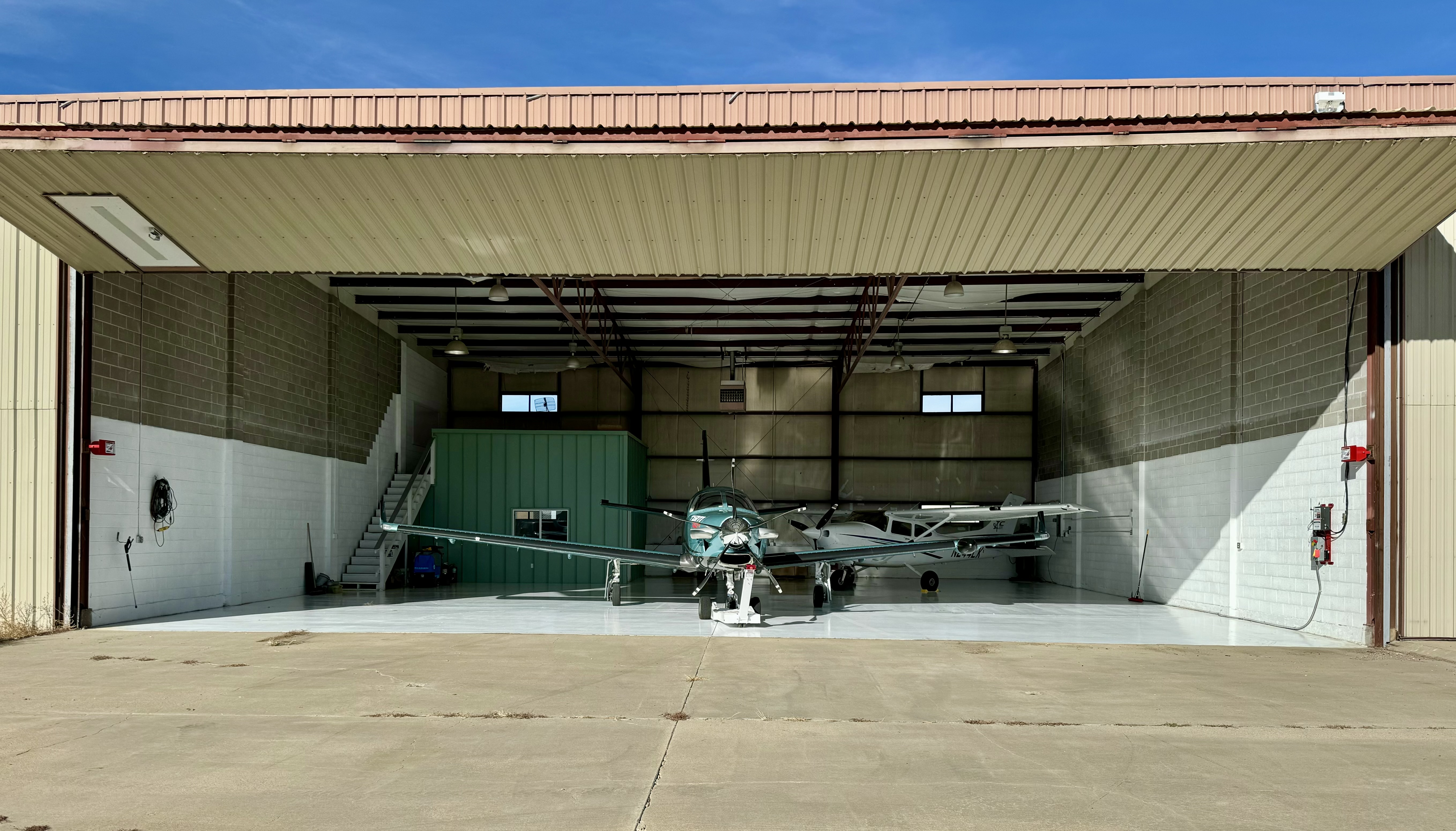 Hangar in 