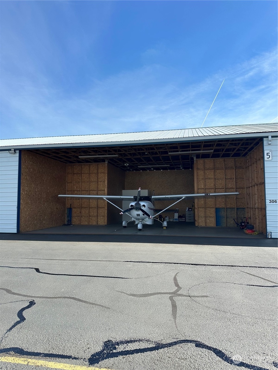 Hangar in a