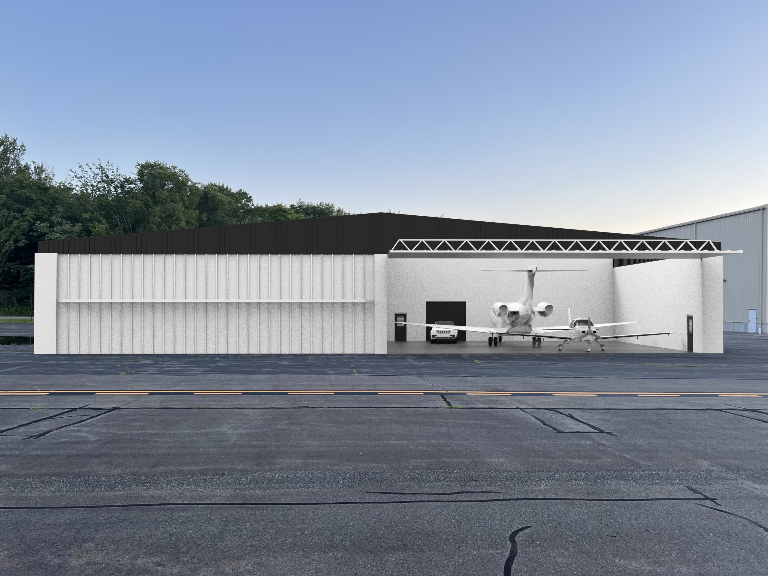 Hangar in n